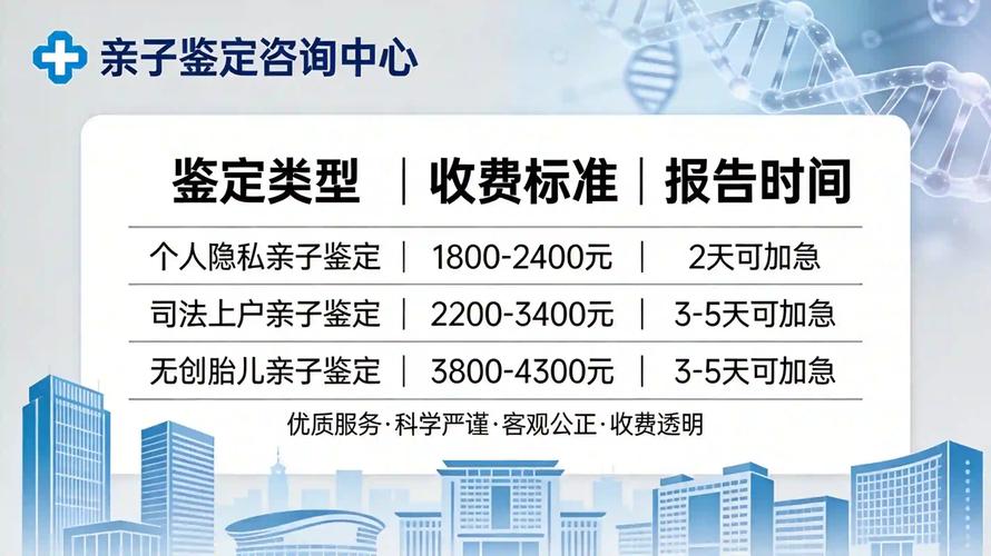 亲子鉴定价格_亲子鉴定价格收费标准_亲子鉴定价格大概多少钱